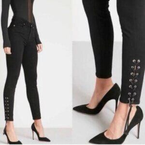 ❌❌SOLD❌❌GOOD AMERICAN good legs 26 black skinny jeans